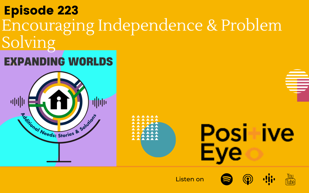 223 Encouraging Independence & Problem Solving with Gwyn McCormack from Positive Eye
