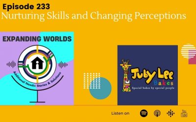 233 Nurturing Skills and Changing Perceptions with Julie from JubyLee Bakes